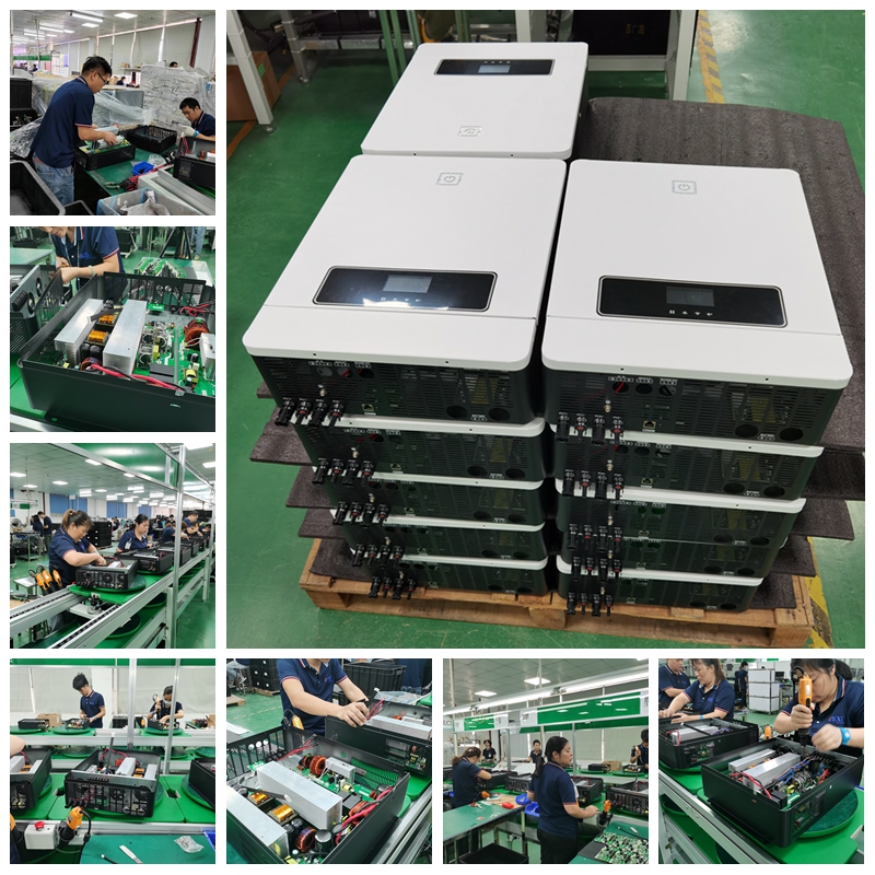 Solar Inverter 4200W 24v Pure Sine Wave Converter Protection Output Rating Input Origin Type solar inverter system