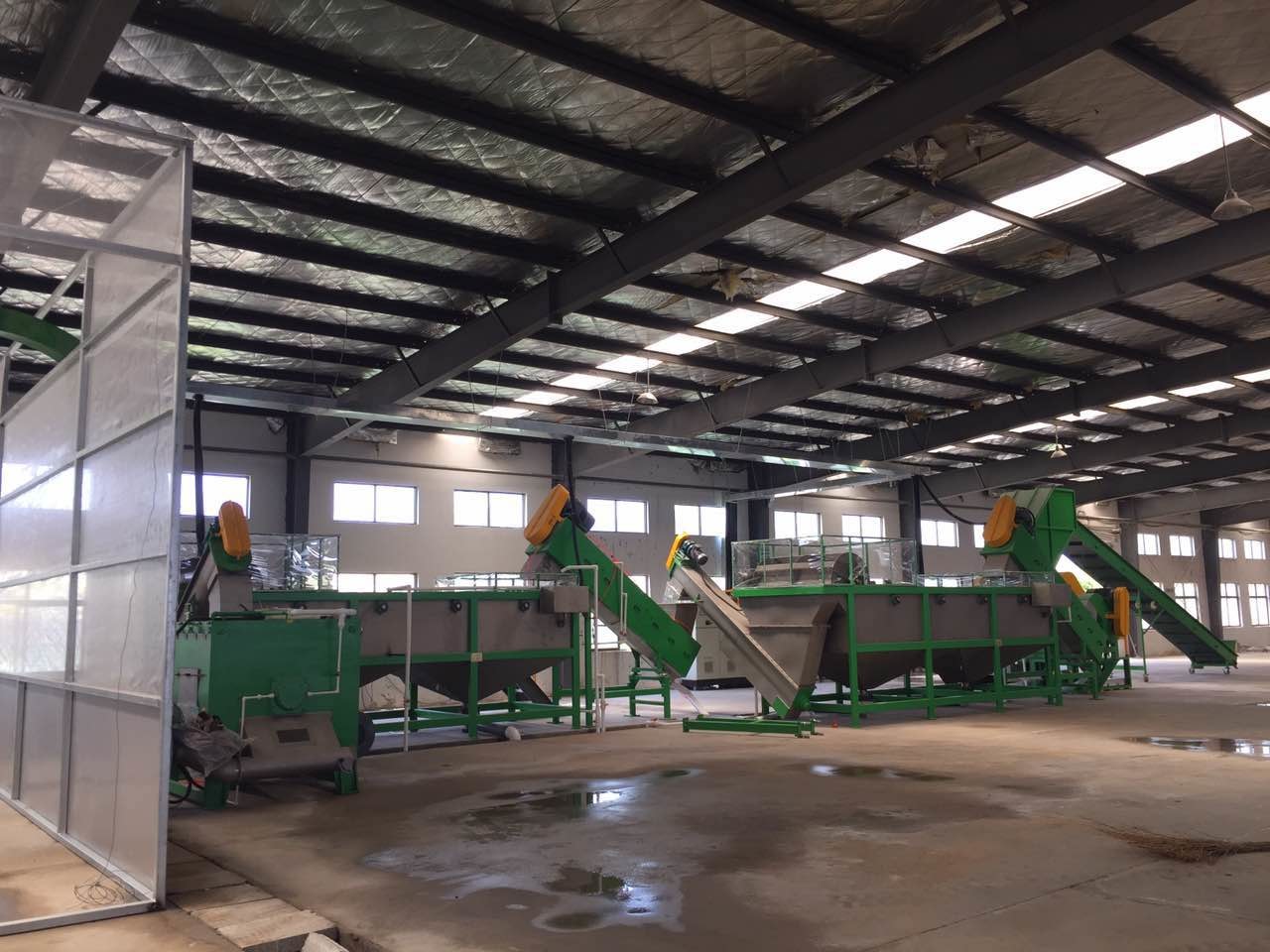 China LIANDA SGS Soft Plastic Film Recycling Machine wholesale