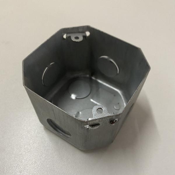 Quality Silver Waterproof Cast Iron Electrical Junction Box Metal Terminal Box Customized for sale