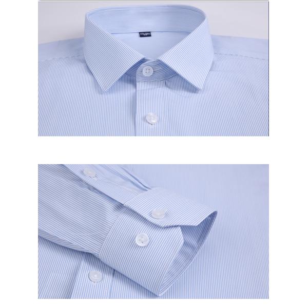 Oversized Plus Size Top for Adults No Ironing Long Sleeve Shirt in Plain Dyed Fabric