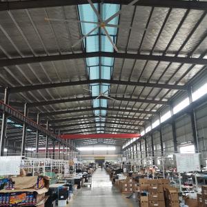 China 0.40KW High Speed High Volume Large HVLS Fans For Gym Mall wholesale