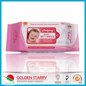 China Newborns Unscented Alcohol Free Baby Wipes Chemical Free Non Woven wholesale