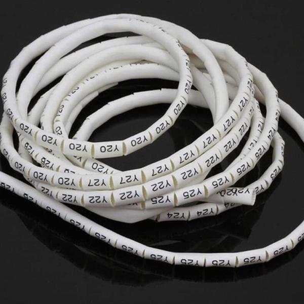 Quality Customized Number Printing Logo Custom Heat Shrink Tubing Heat Shrink Identification Sleeving for sale
