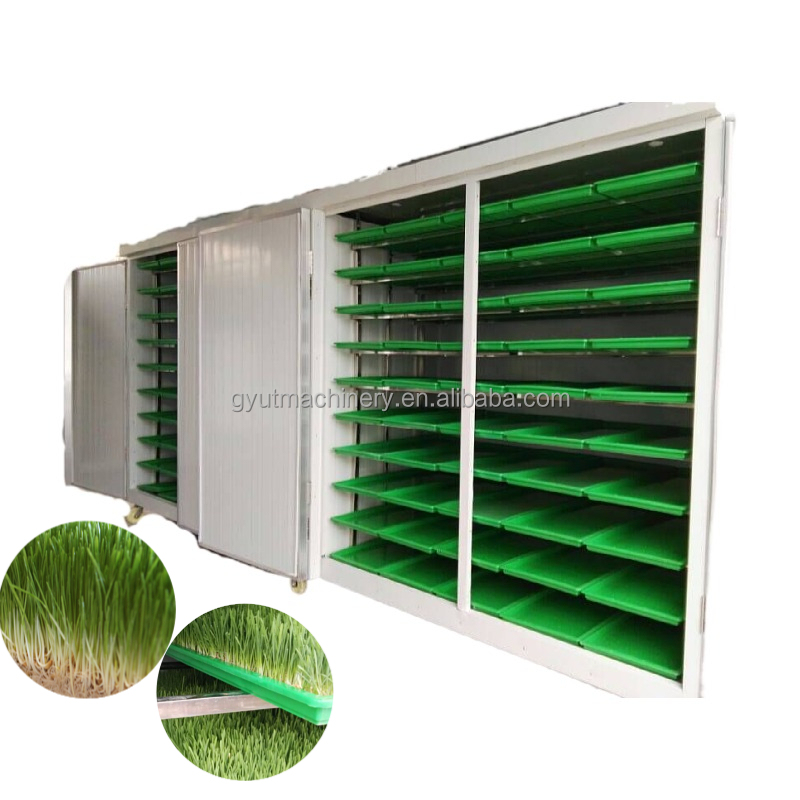 2400w Hydroponic Bean Growing SproutS Machines for Broccoli Super Sprouting within PLC