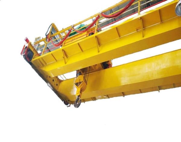 Quality 25 Ton Double Girder Hook Crane Rail Mounted Travelling Overhead for sale