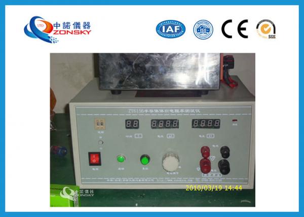 Quality Semiconductor Volume Resistivity Testing Equipment 23 ± 2 ℃ Ambient temperature for sale