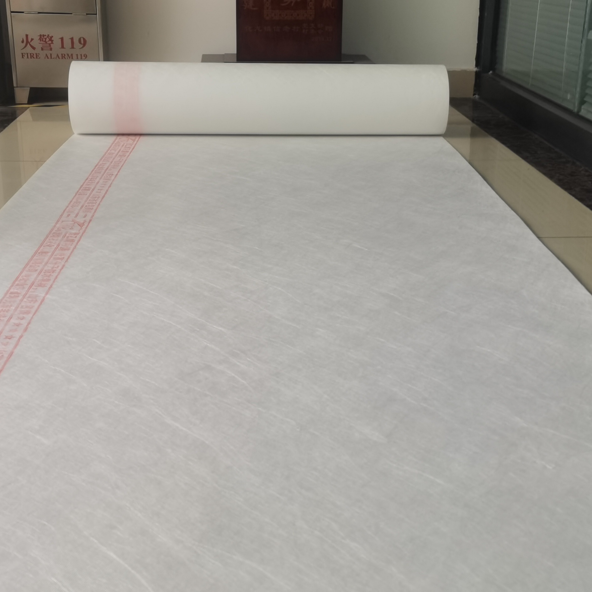 High Strength Flexibility Pe Pp Polypropylene Membrane Roll For Roof Engineering Projects