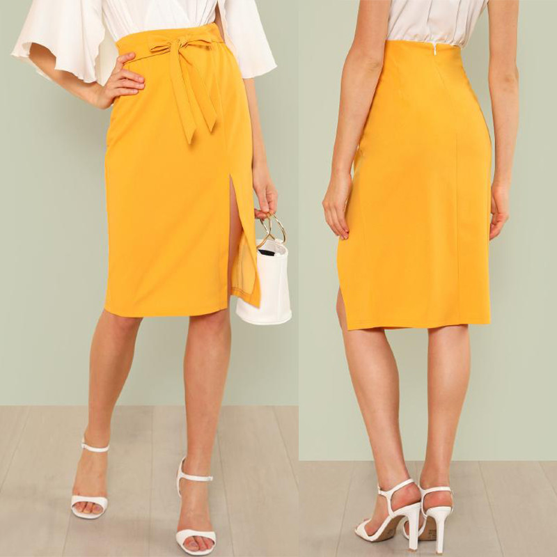 China Summer Split Pencil Skirt for Lady wholesale