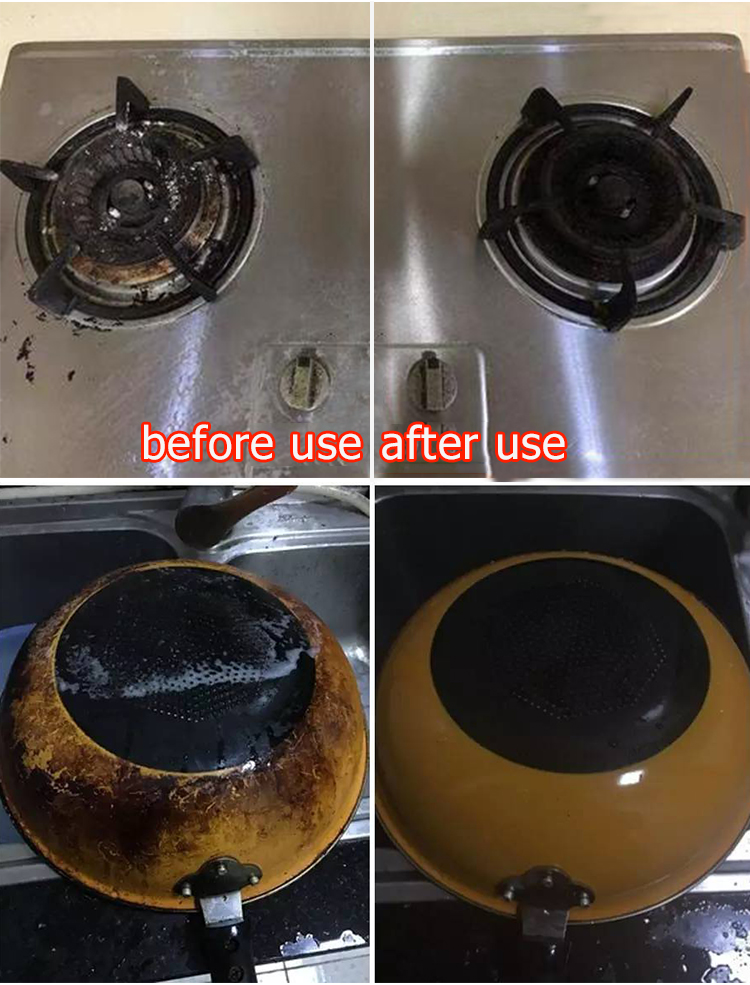 Middle Foam Oil Grease Stain Remover Spray For Utensils
