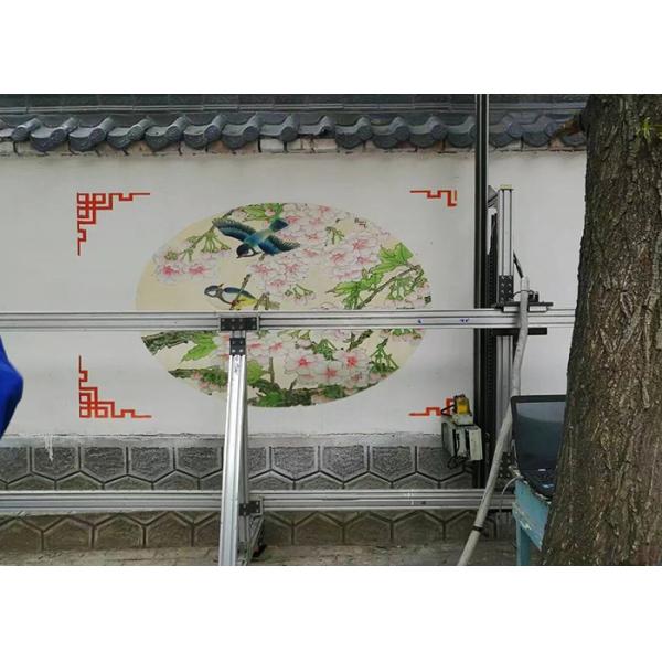 2280DPI Vertical CMYK DX-7 EPSON 3D Wall Inkjet Printer