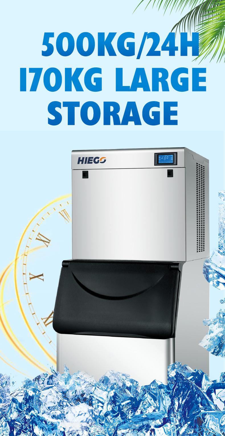 Big Capacity 500KG 24H Ice Machines Maker Used Cube Ice Maker Ice Maker Machine