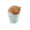 Buy cheap 25kg Brown Multiwall Paper Bags Recycled Rice Kraft paper Sacks from wholesalers