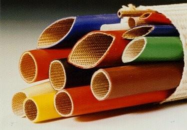 Quality Silicone Rubber Coated Fiberglass Sleeving -10ºC  +200ºC Continuous Operating Temperature for sale