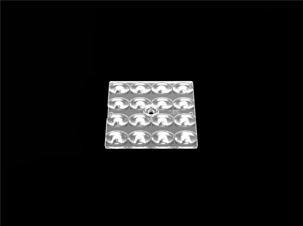 Quality High Brightness LED Collimator Lens , Square Shape LED Light Lens for sale