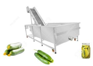 Industrial Cucumber Washer Cucumber Washing Processing Machine For Pickled Cucumber Dried Cucumber