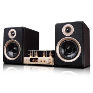 China Dynamic Bluetooth Bookshelf Speakers with Enhanced Bass and Wide Frequency Range wholesale