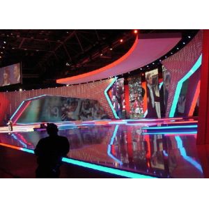 China SMD3528 Soft Stage Rental LED Display Full Color Stage Background Screen P4mm wholesale