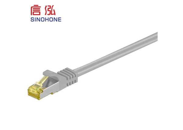 Quality Bulk Shielded CAT5E Ethernet Cable , CAT 7 Bulk Flat Ethernet Cable for sale