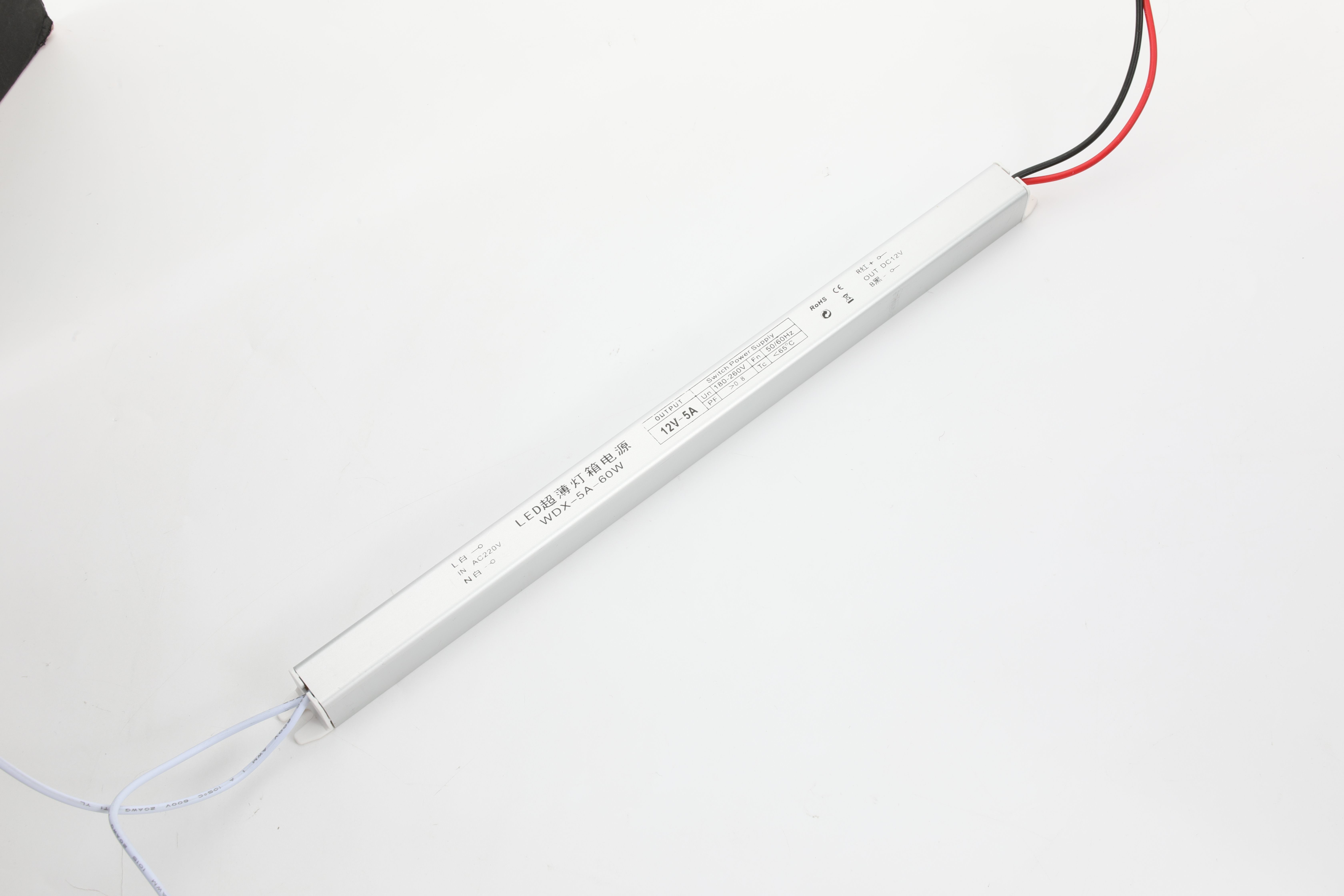 60W 12V 24V Light Box Power Supply 5A 2.5A LED Strip Light Power Supply