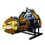 High Speed Hydraulic Pipe Groove Machine on Field Pipeline Construction