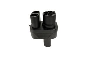 Convenient Tesla AC DC EV Charger Adapter Connector CCS2 To NACS Conversion