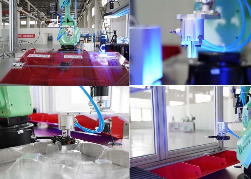4 Dof Loading And Unloading Machinery 4 Axis Robotic Arm