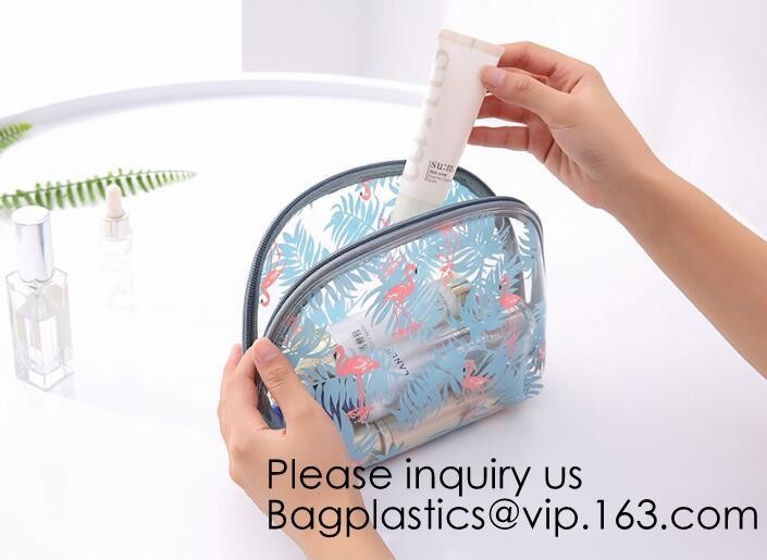 Custom Clear Pvc Lady Handbag Set Transparent Beach Tote Bag With Inner Pouch,Shoulder Tote Holographic PVC Beach Bag