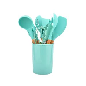 China Nonstick Food Grade Silicone Cooking Utensils Set Withstand High Temperatures on sale
