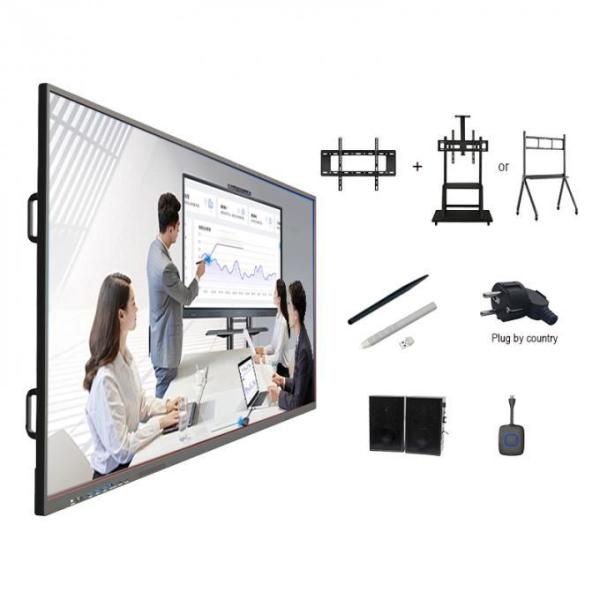 55 Inch 4K Ultra HD Interactive Whiteboard with 40 Point Touch for Seamless Collaboration