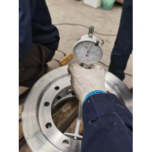 ISO Small Steel Rail Wheels 1450mm Diameter 150-560HB Hardness