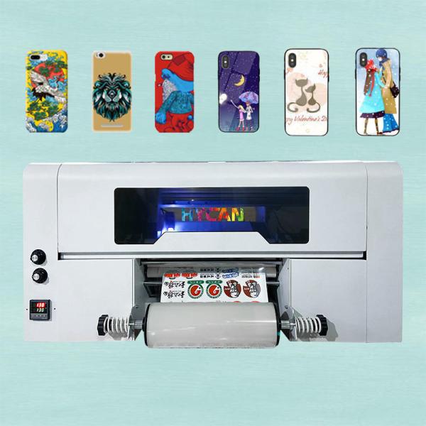 Quality UV Roll to Roll DTF Printer 3d Crystal Cold Transfer Label Sticker Bottle Acrylic Mug Printing Machine for sale