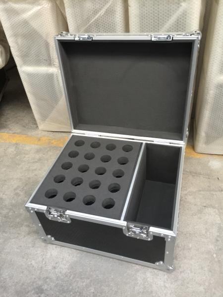 Quality Customized Aluminum Tool Cases for Microphone/ Multiple Plwood Material Audio Tool Box Case for sale