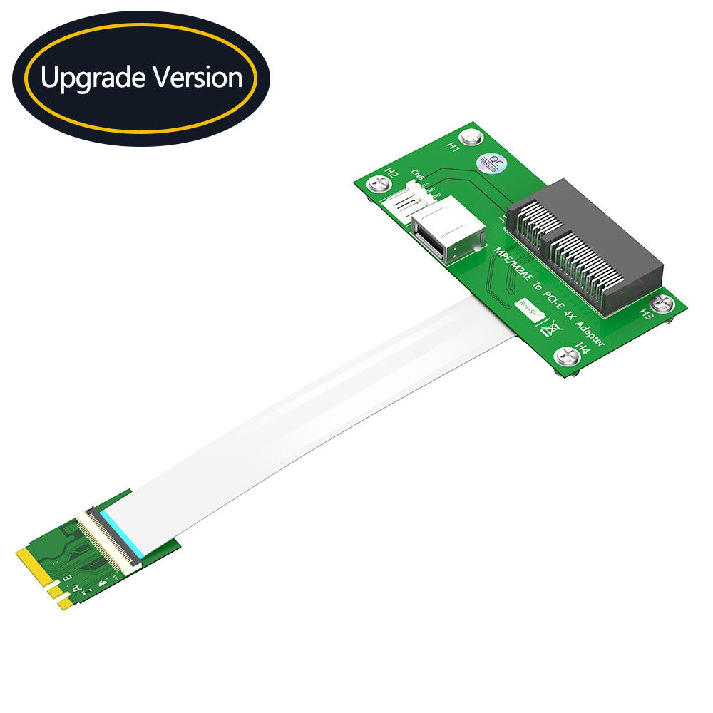 8Gbps NGFF M.2 Key A/E to PCI-E Express X4 USB Riser Card