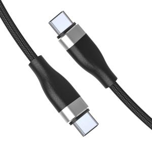 China Nylon Fast Charger 3 Foot Usb C Cable , 5V 3A USB Type C To Type C Cable wholesale