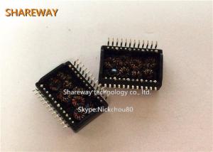 China H7019NL Pulse Audio / Telecom / Lan Single Phase Transformer PCB 350uH Inductance wholesale