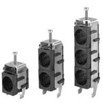 Combined Hole Cable Clamp RRU Fiber Optic Cable DC Power Cable
