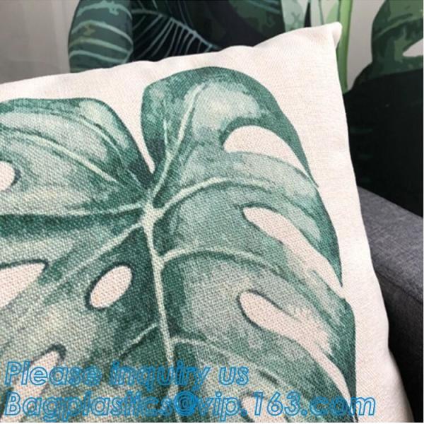 Latest design simple solid color pillow home decor cotton cushion cover,Cotton Embroidery Geometric Car Sofa Chair Bed T