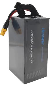 China Mapping And Surveying 12S 30000mAh 25C 44.4V LiHv UAV Drone Battery Soft Pack wholesale