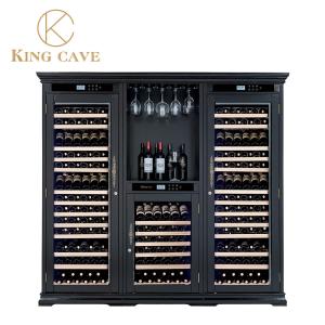 Customizable Wood Wine Cooler Refrigerator With Competitive Prices And Standard Samples