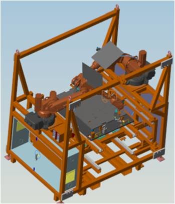 Automated Car Welding Machine , High Performance Industrial Welding Machine