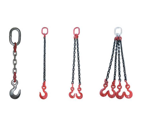 Quality crane chain slings with hook for sale