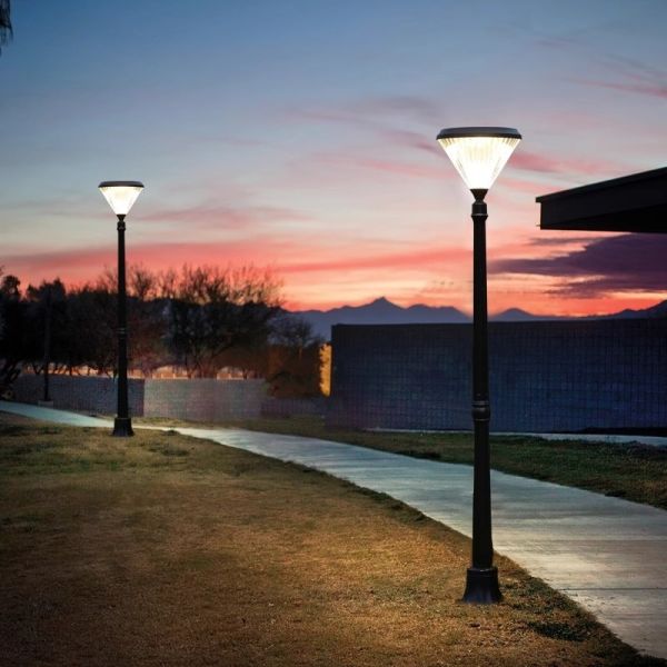 Crystal Pendant IP65 LED Solar Garden Light Waterproof Patio Accent Lamp