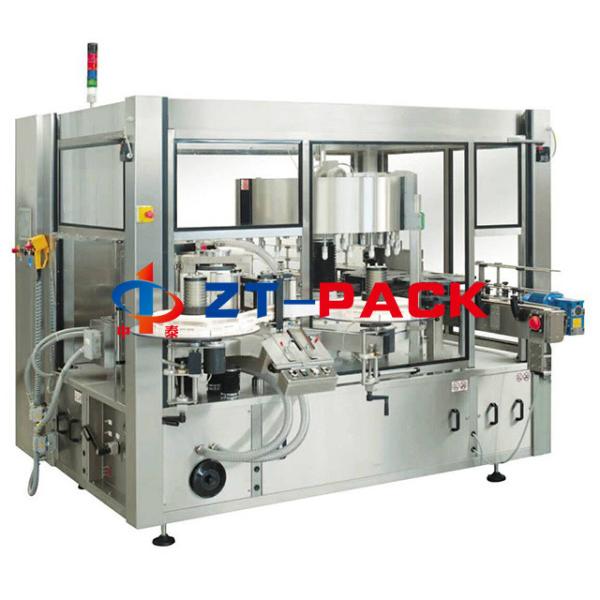 Quality OPP Automatic Label Applicator Machine 2000bph 8kw Hot Glue Labeler for sale