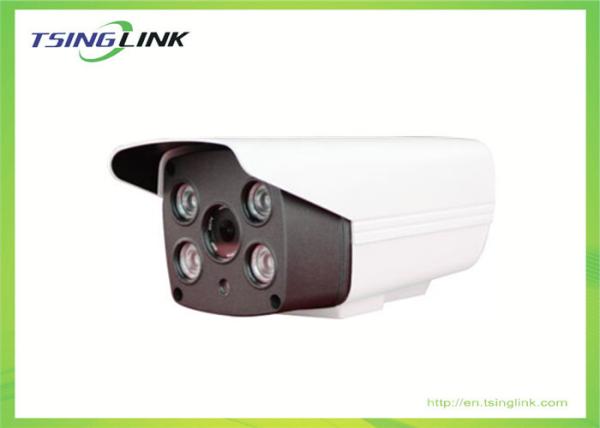 Quality 4 Lamps 4g Wireless CCTV Camera , Network Bullet Camera IR Distance 60m for sale