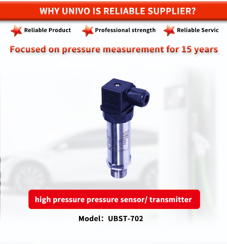 Univo UBST-702Y Liquid Level Gauge with Hirschman Din34650 Connector and OBM Support