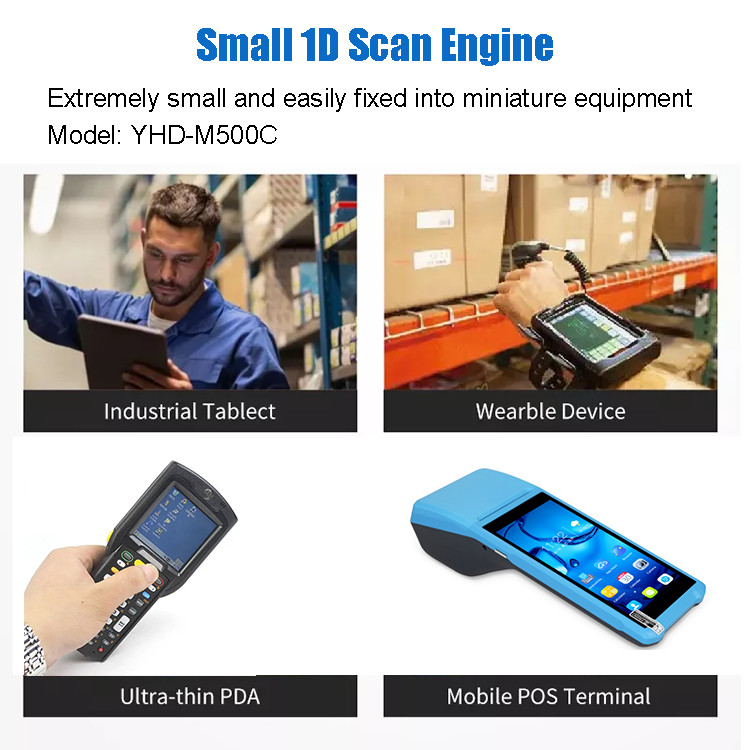 1D Barcode Scanner Module CCD Linear Sensor Reader Scan Engine M500C
