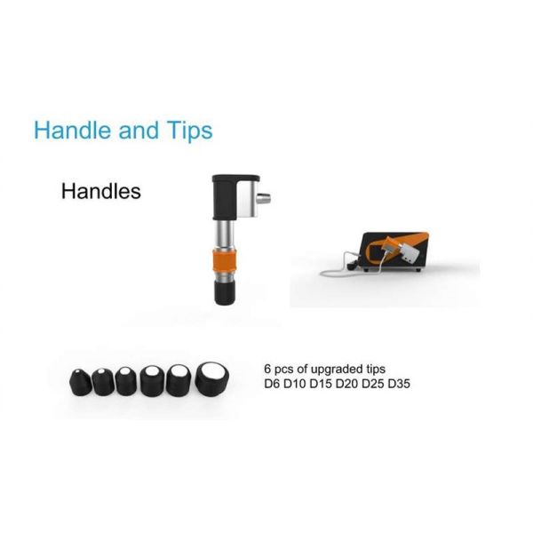 Desktop 6 Bar Portable Shockwave Machine For Pain Relief Weight Loss