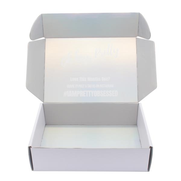Small Carton Clothes Mailer Corrugated Paper Packaging Box Foldable