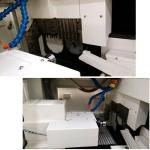 Swiss Type Cnc Lathe Machine Ak164 Precision Fanuc Controller 4 Axis Horizontal