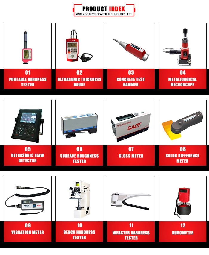 Portable Ultrasonic Digital Flaw Detector SUD50 Microprocessor-Based